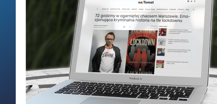 Jestem dzieckiem amerykańskich kryminałów - wywiad na natemat.pl